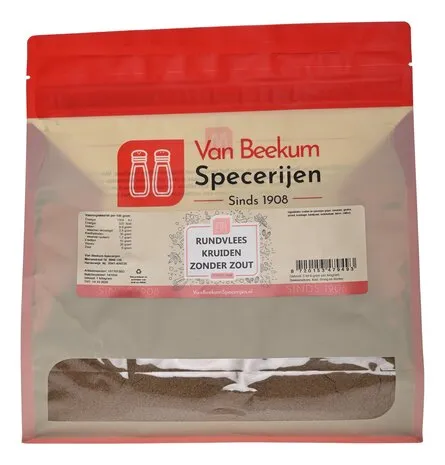 Van Beekum Specerijen Rindfleisch Gewürze ohne Salz