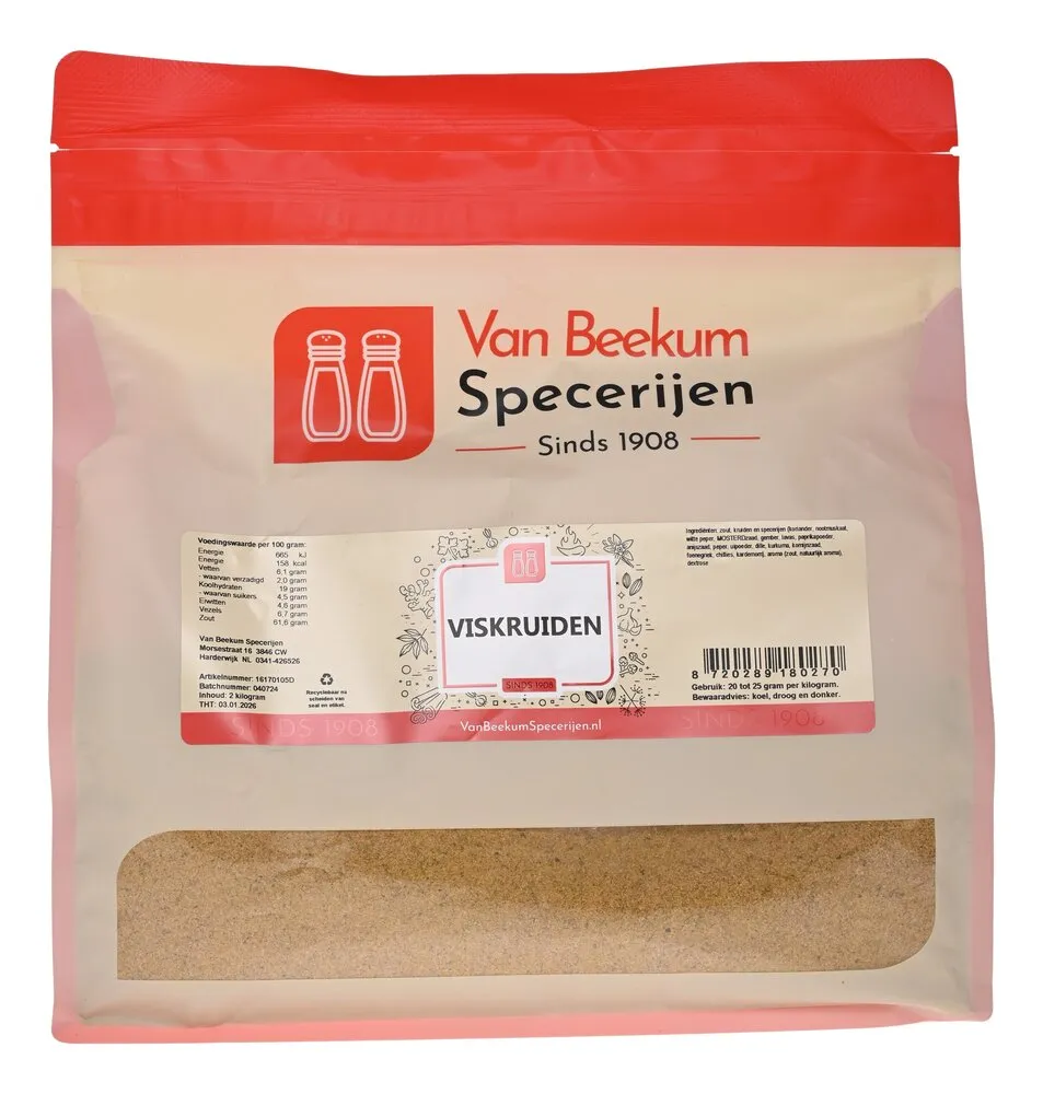 Van Beekum Specerijen Viskruiden Van Beekum Specerijen Viskruiden