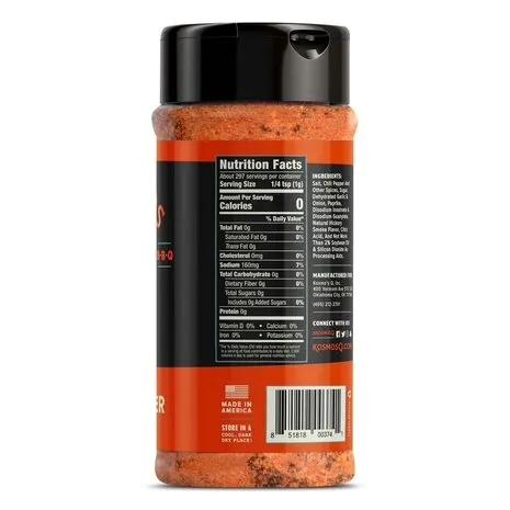 Kosmo's Q - Cow Cover HOT Dry Rub