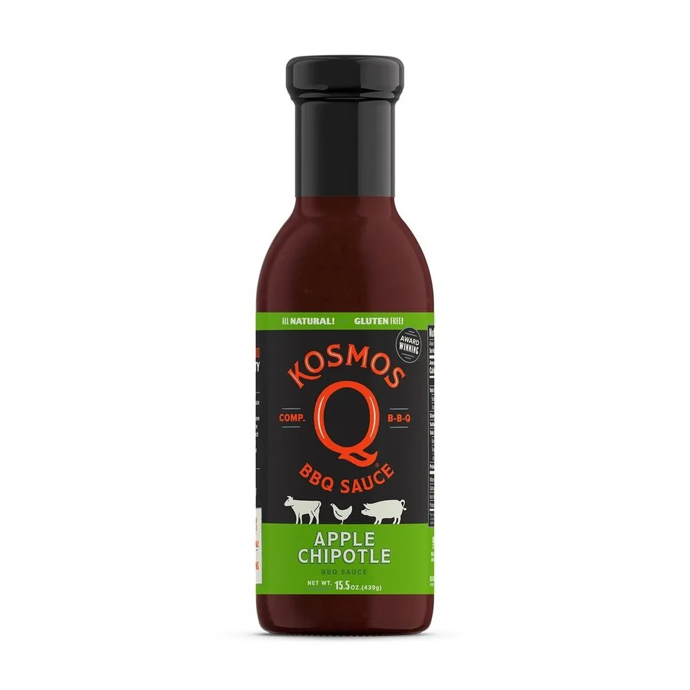 Kosmo's Q Kosmo's Q - Apfel-Chipotle BBQ Sauce Kosmo's Q Kosmo's Q - Apfel-Chipotle BBQ Sauce