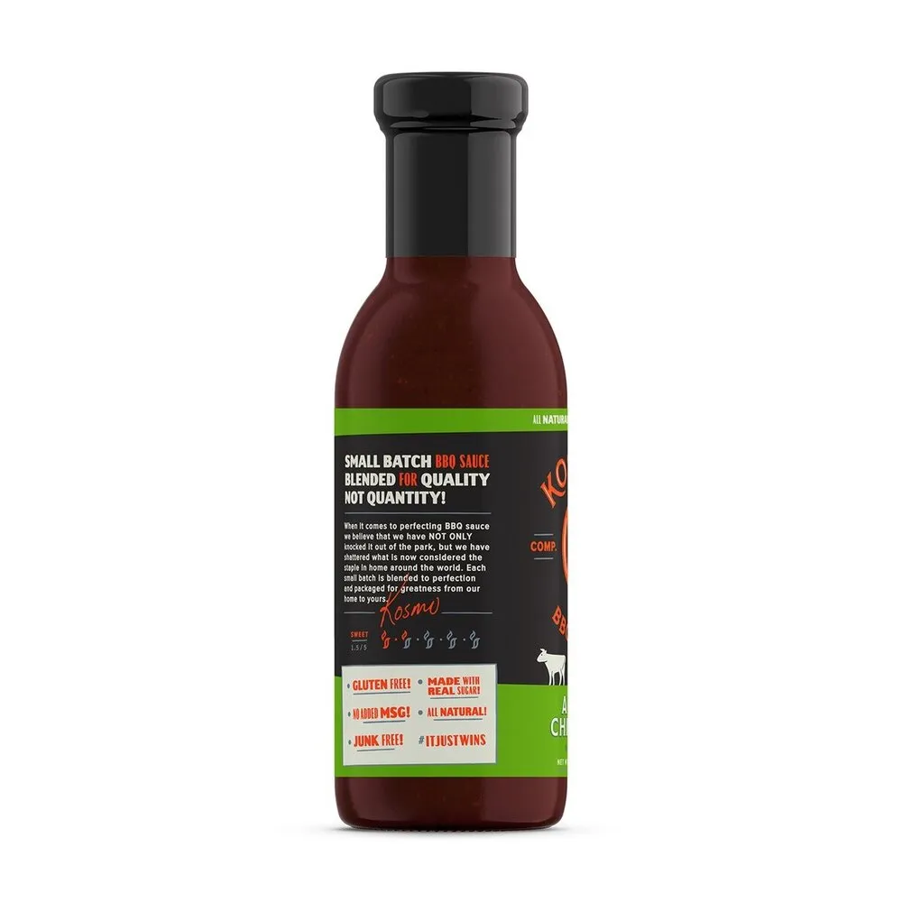 Kosmo's Q Kosmo's Q - Apple Chipotle BBQ Sauce Kosmo's Q Kosmo's Q - Apple Chipotle BBQ Sauce