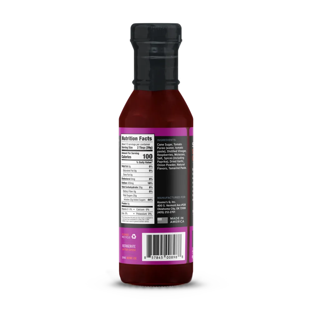 Kosmo's Q Kosmo's Q - Raspberry Chipotle BBQ Sauce
