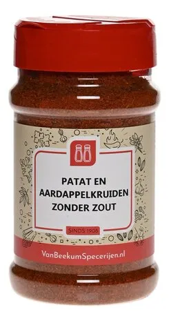 Van Beekum Specerijen Pommes frites und Kartoffelgewürz ohne Salz
