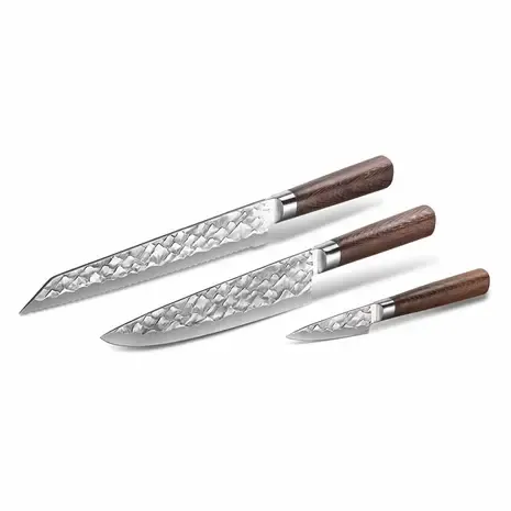 BARE Cookware 3 Delige Westerse Messenset - BARE Cookware