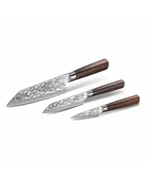 BARE Cookware 3-teiliges orientalisches Messerset - BARE Kochgeschirr BARE Cookware 3-teiliges orientalisches Messerset - BARE Kochgeschirr