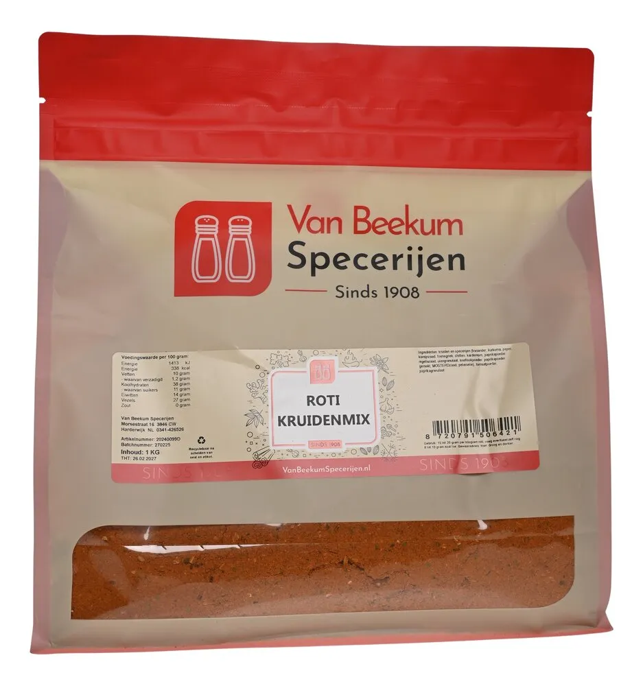 Van Beekum Specerijen Roti Gewürzmischung