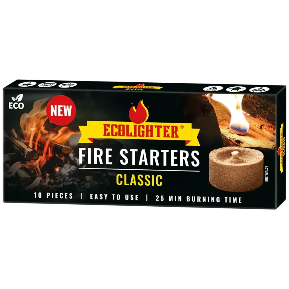 Ecolighter Ecolighter - Fire Starters Classic (10 stuks)