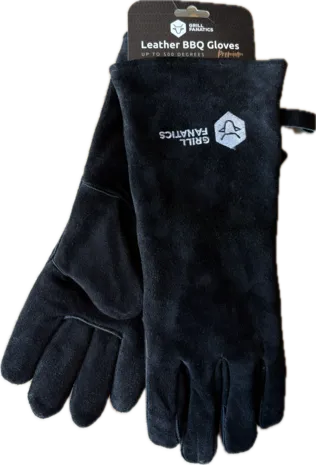 Grill Fanatics Grill Fanatics - Leder BBQ Handschuh