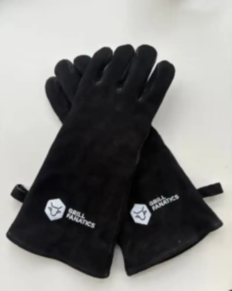 Grill Fanatics Grill Fanatics - Leren BBQ Handschoen
