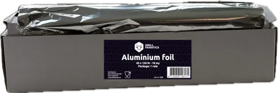 Grill Fanatics Aluminiumfolie – extra dick (18 mu)