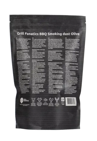 Grill Fanatics Grill Fanatics - BBQ Rookmot Olijf Grill Fanatics Grill Fanatics - BBQ Rookmot Olijf