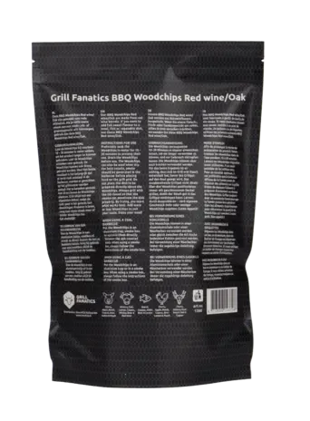 Grill Fanatics Grill Fanatics - BBQ Chips Rotwein/Eiche Grill Fanatics Grill Fanatics - BBQ Chips Rotwein/Eiche