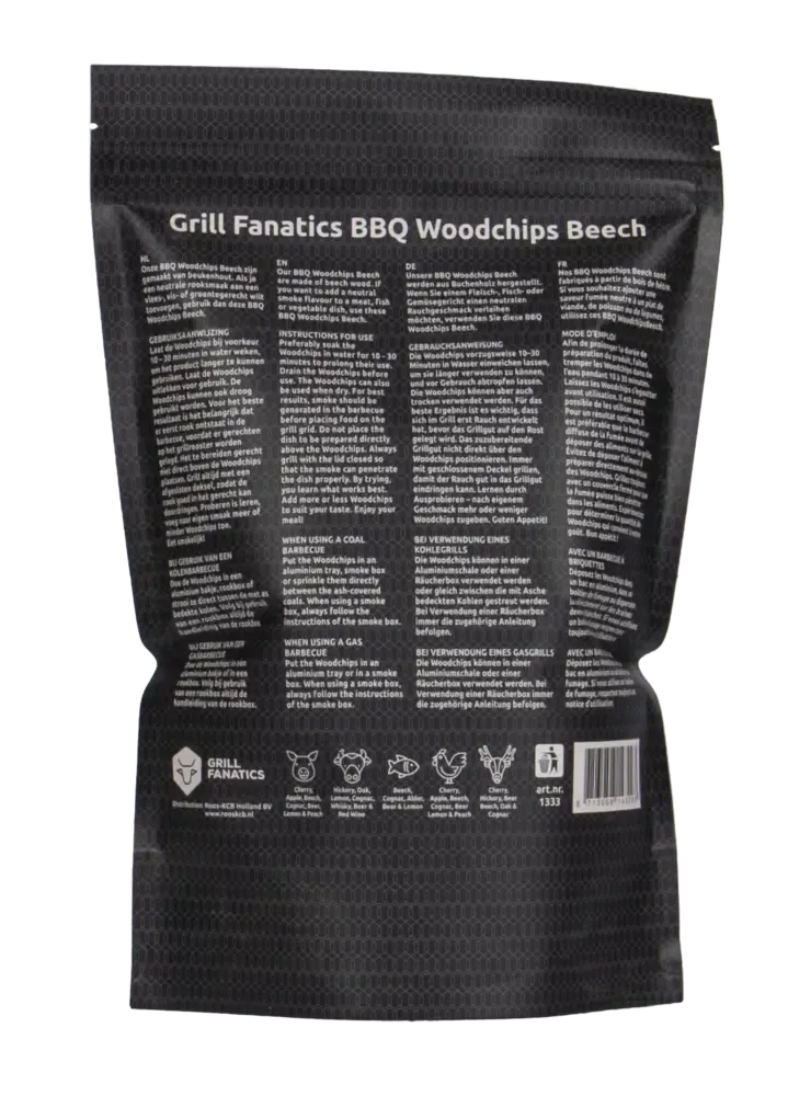 Grill Fanatics Grill Fanatics - BBQ Snippers Beuken Grill Fanatics Grill Fanatics - BBQ Snippers Beuken