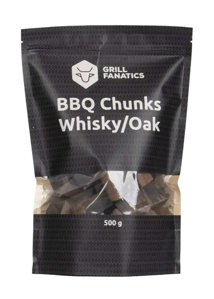 Grill Fanatics Grill Fanatics - BBQ Chunks Whiskey/Eiken Grill Fanatics Grill Fanatics - BBQ Chunks Whiskey/Eiken