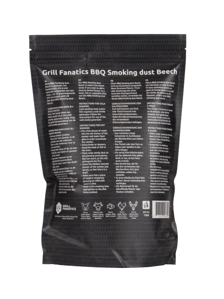 Grill Fanatics Grill Fanatics - BBQ Räucherbuche Grill Fanatics Grill Fanatics - BBQ Räucherbuche