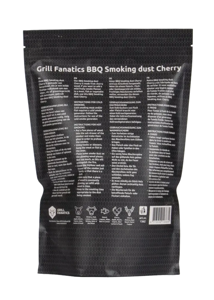 Grill Fanatics Grill Fanatics - BBQ Rookmot Kersen Grill Fanatics Grill Fanatics - BBQ Rookmot Kersen