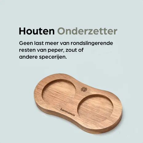 Hermanos Peper- en Zoutmolen Set | Acaciahout