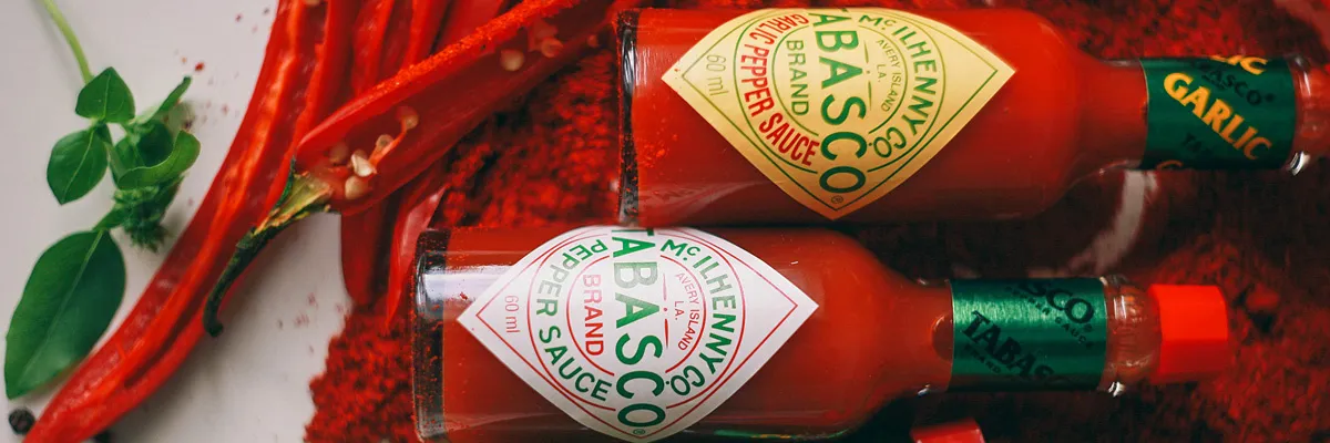 Tabasco vervangen Tabasco vervangen