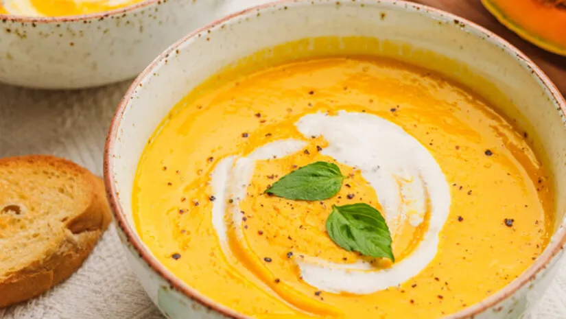 Welke kruiden bij pompoensoep?