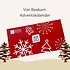 Van Beekum Adventskalender = weer leverbaar laatste week november