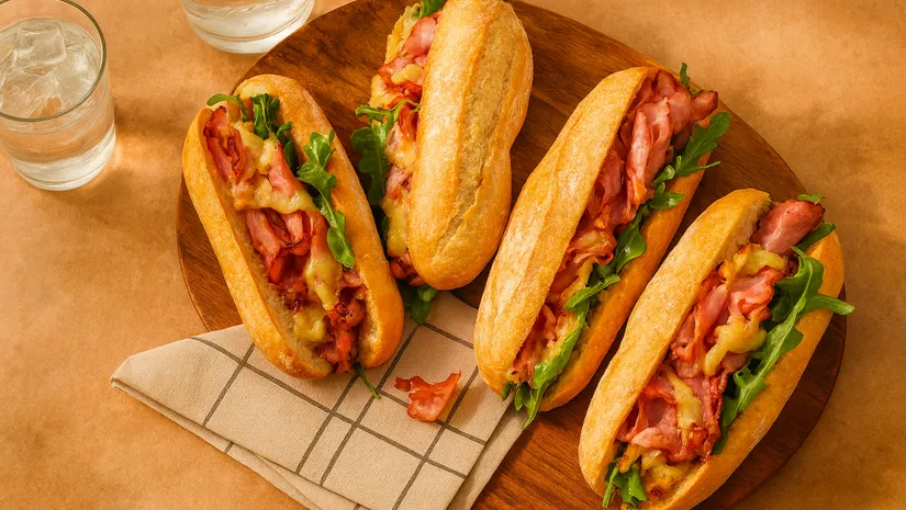 Welke saus bij beenham?