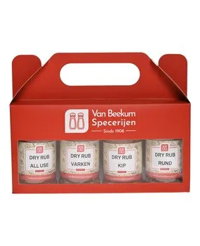 Van Beekum Specerijen BBQ Rub Cadeaupakket Van Beekum Specerijen BBQ Rub Cadeaupakket