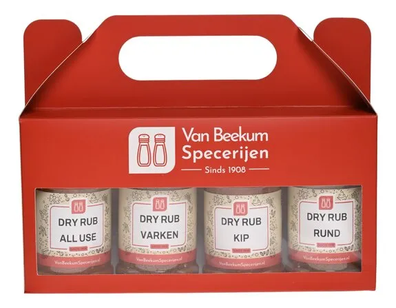 Van Beekum Specerijen BBQ Rub Cadeaupakket Van Beekum Specerijen BBQ Rub Cadeaupakket
