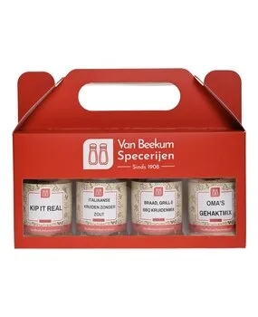 Van Beekum Specerijen Kruidenmixen Cadeaupakket Van Beekum Specerijen Kruidenmixen Cadeaupakket