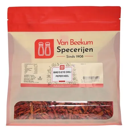 Van Beekum Specerijen Bird's Eye Chili Peper Heel