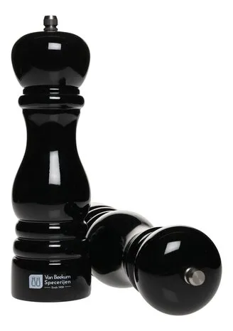 Van Beekum Specerijen Peper- en Zoutmolen Set – Klassiek Zwart