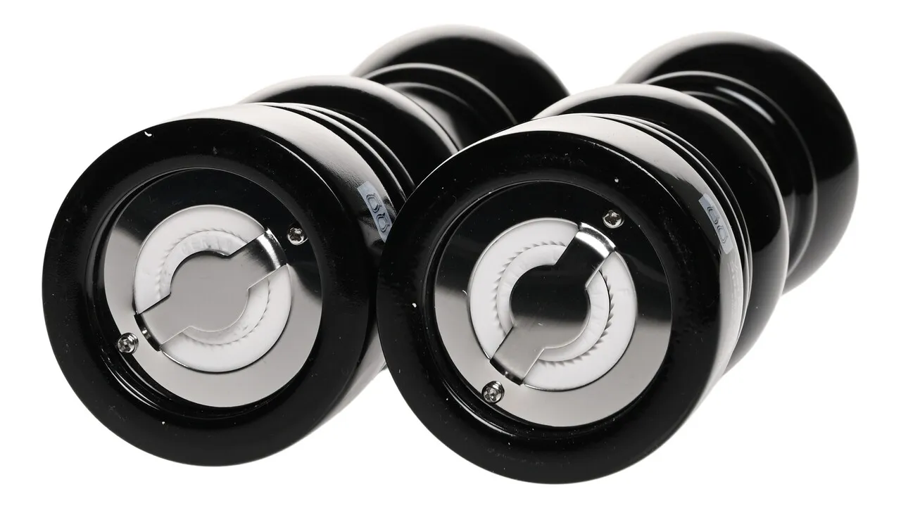 Van Beekum Specerijen Peper- en Zoutmolen Set – Klassiek Zwart