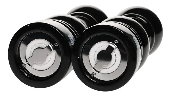 Van Beekum Specerijen Pfeffer- und Salzmühle-Set – Klassisch Schwarz