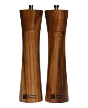 Van Beekum Specerijen Peper- en Zoutmolen Set – Modern Acacia