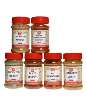 Van Beekum Specerijen Kräuterpaket ohne Salz – Erweiterungspaket Van Beekum Specerijen Kräuterpaket ohne Salz – Erweiterungspaket