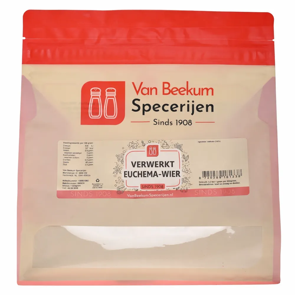 Van Beekum Specerijen Verwerkt Euchema-Wier E407a