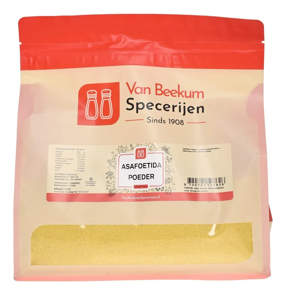 Van Beekum Specerijen Asafoetida-Pulver