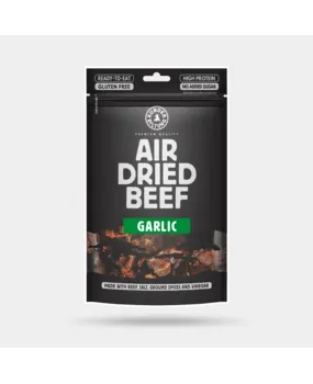 Runder Runder - Beef Biltong Sliced - Garlic