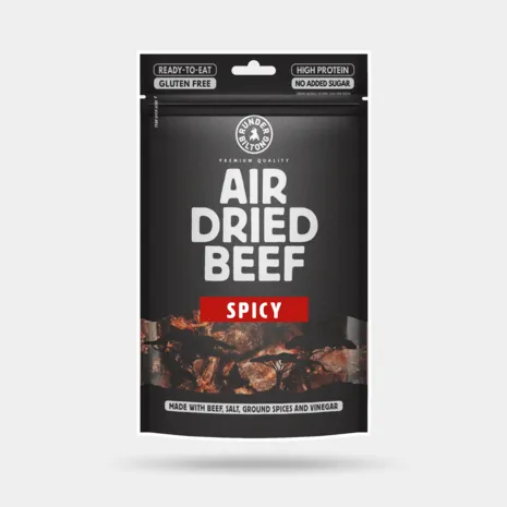 Runder Runder - Beef Biltong Sliced - Spicy