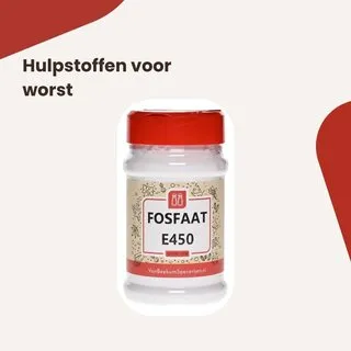 Hulpstoffen voor worst