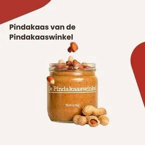 Pindakaas van de Pindakaaswinkel