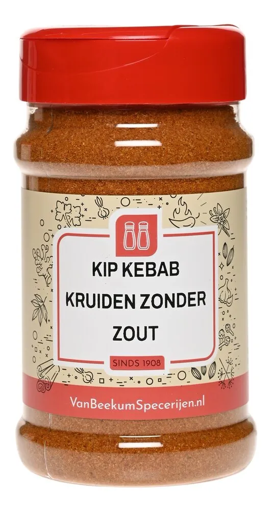 Van Beekum Specerijen Kip Kebab Kruiden Zonder Zout