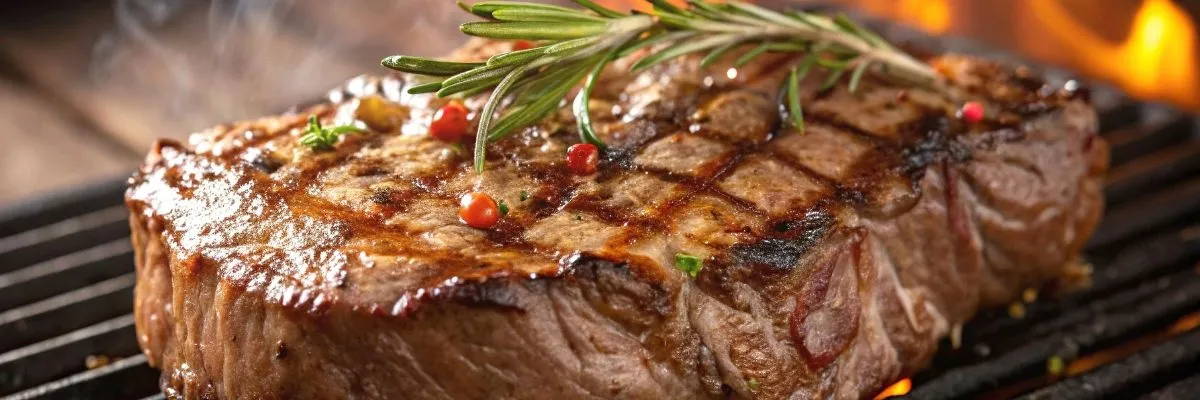 Biefstuk van de BBQ Biefstuk van de BBQ