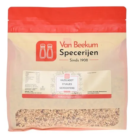 Van Beekum Specerijen Hazelnoot Stukjes Geroosterd Van Beekum Specerijen Hazelnoot Stukjes Geroosterd