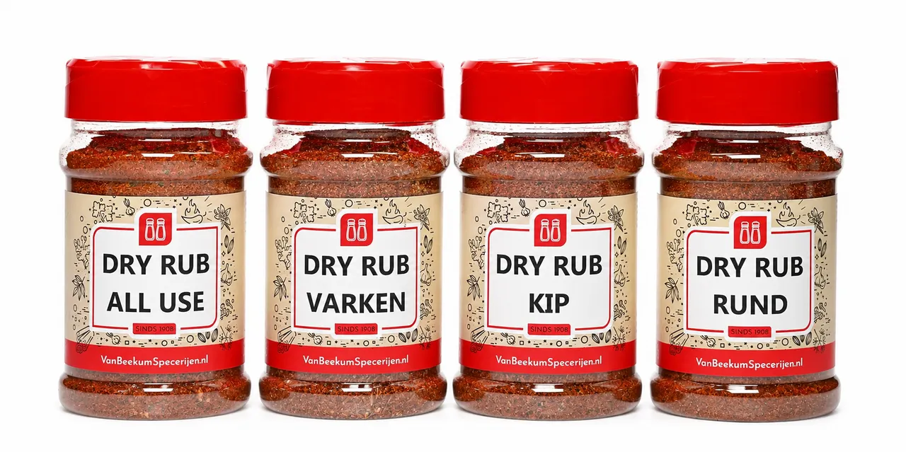 Van Beekum Specerijen Dry Rub-Paket