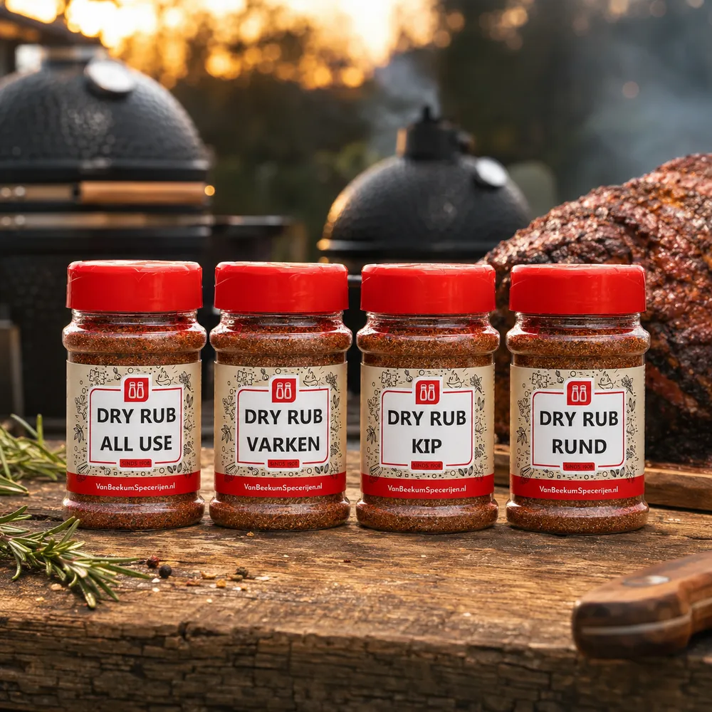 Van Beekum Specerijen Dry Rub Pakket Van Beekum Specerijen Dry Rub Pakket