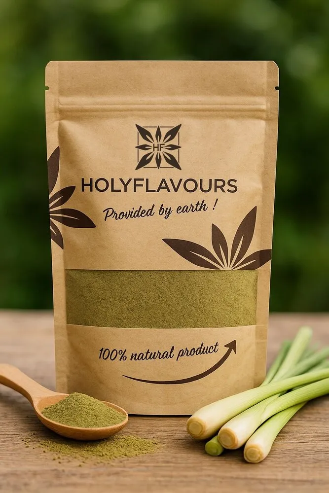HolyFlavours Sereh / Citroengras Gemalen Biologisch