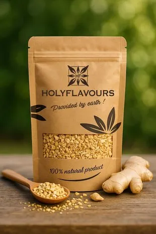 HolyFlavours Gember Stukjes 3-6 mm Biologisch