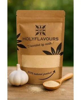 HolyFlavours Knoflookpoeder Biologisch HolyFlavours Knoflookpoeder Biologisch