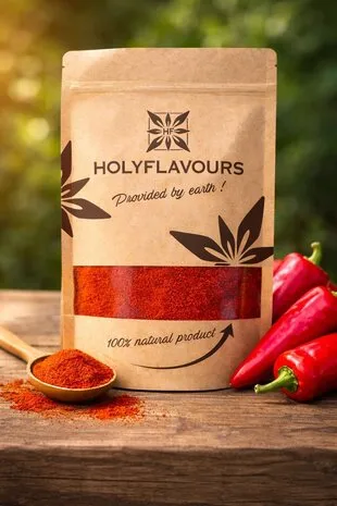 HolyFlavours Geräuchertes Paprikapulver, biologisch HolyFlavours Geräuchertes Paprikapulver, biologisch