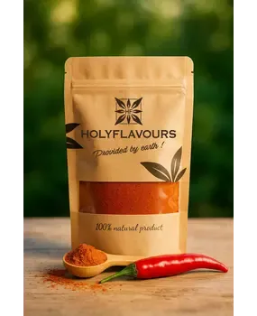 HolyFlavours Cayennepeper Gemalen Biologisch HolyFlavours Cayennepeper Gemalen Biologisch